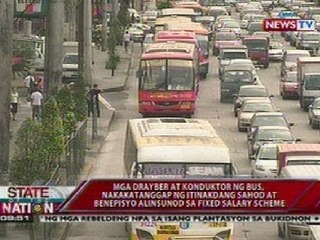 SONA: Mga drayber at konduktor ng bus, nakakatanggap ng itinakdang sahod at benipisyo