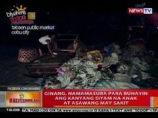 BT: Ginang sa Cebu, namamasura para buhayin ang 9 na anak at asawang may sakit