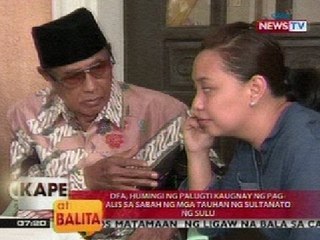 KB: Panayam kay Sec. Gen Abraham Id Jirani, Sultanate of Sulu (Feb. 22, 2013)