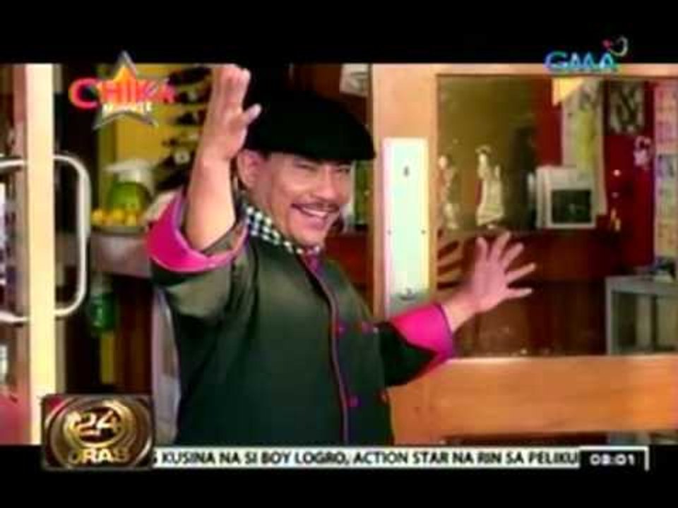24 Oras: Chef Boy Logro, bibida sa isang action movie