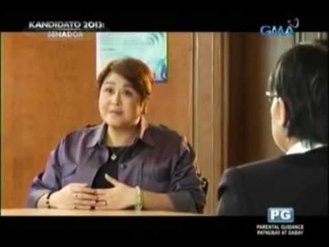 Jamby Madrigal on 'Kandidato 2013:' My record will stand for itself