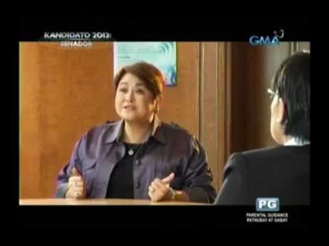 'Kandidato 2013:' Jamby Madrigal on same-sex marriage