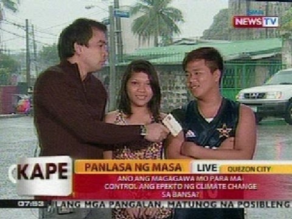 KB: Panlasa ng Masa: Ano ang magagawa mo para ma-control ang epekto ng climate change sa bansa?