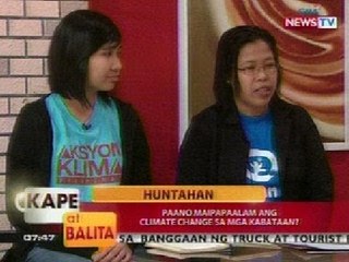KB: Huntahan: Paano maipapaalam ang climate change sa mga kabataan?