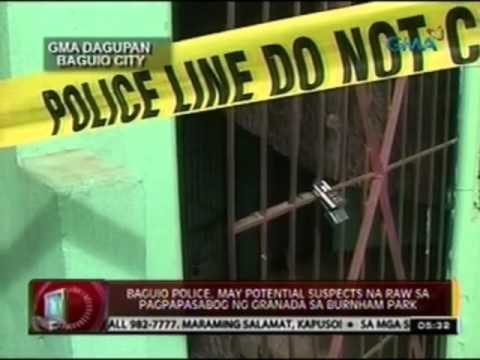 Granada, sumabog sa Burnham Park bago ang simula ng Panagbenga Grand Float Parade