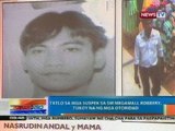 NTG: Tatlo sa mga suspek sa SM Megamall robbery, tukoy na ng mga otoridad