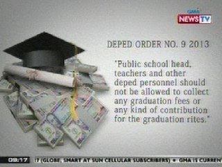 SONA: DepEd, nakatatanggap na ng abot 180 reklamo ukol sa paniningil ng graduation fees