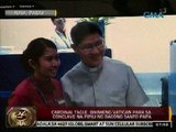 24Oras: Cardinal Tagle, biyaheng Vatican para sa Conclave na pipili ng bagong Santo Papa