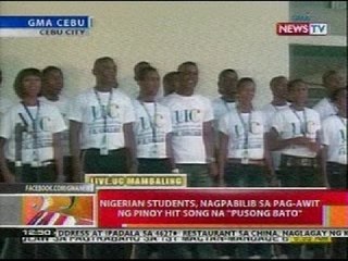 BT: Nigerian students, nagpabilib sa pag-awit ng pinoy hit song na 'Pusong Bato'