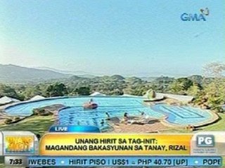 UH: Unang Hirit sa Tag-init: Magandang bakasyunan sa Tanay, Rizal