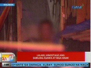 UB: Lalaki, hinostage ang sariling asawa at mga anak sa Malabon
