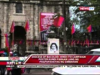 SONA: Team Buhay/ Team Patay poster ng Diocese of Bacolod, liitan pa ayon sa Comelec