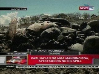 QRT: Paglilinis sa Baybayin, pahirapan dahil sa lawak ng oil spill