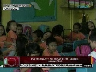 24 Oras: 45 estudyante ng Busay Elem. School, nagka-beke
