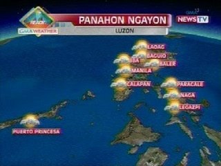 BT: Weather update as of 12:00 p.m. (February 28, 2013)