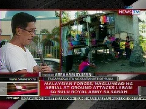 QRT: Malaysian forces, naglunsad ng aerial at ground attacks vs Sulu royal army sa Sabah