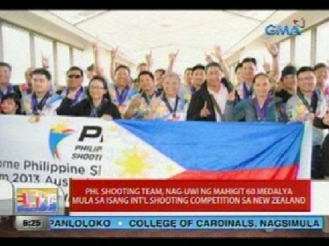 PHL shooting team, nag-uwi ng mahigit 60 medalya mula sa isang int'l shooting competition