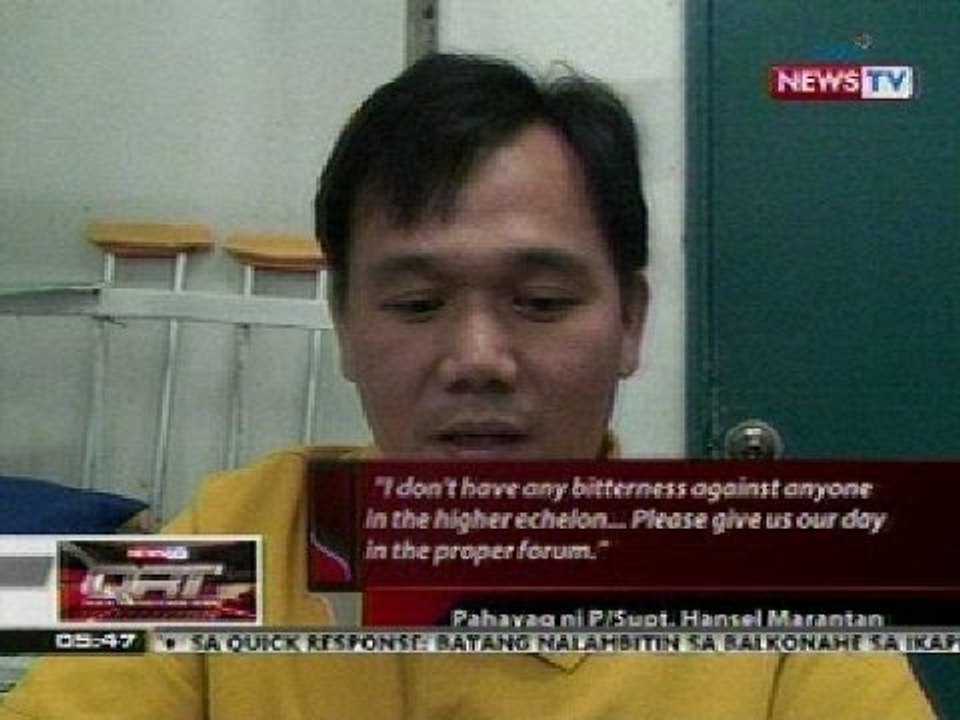 QRT: Mga pulis na sangkot sa Atimonan rubout, nasa restricted custody