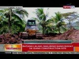 BT: Batang lalaki, nailibing nang buhay sa isang construction site