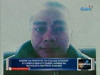 Saksi: Suspek sa pagpatay sa college student at campus beauty queen sa Pampanga, sumuko