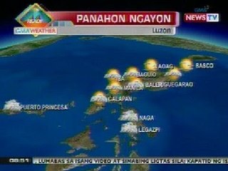 NTVL: Kalat-kalat na pag-ulan, maaaring maranasan sa hilaga at gitnang bahagi ng Luzon
