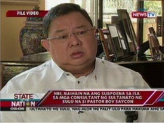 SONA: Pastor Boy Saycon, pinadalhan ng subpoena ng NBI kaugnay ng isyu sa Sabah