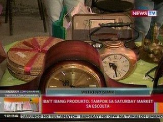 BT: Iba't ibang produkto, tampok sa Saturday Market sa Escolta, Maynila
