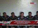 SONA: Video ng ilang dinukot na UN peacekeepers sa Syria, kumalat sa internet