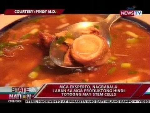 SONA: Mga eksperto, nagbabala tungkol sa mga produktong nagsasabing may stem cells
