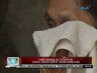 24 Oras: Hindi bababa sa 10 bata sa Laoag, Ilocos Norte, nagka-sore eyes