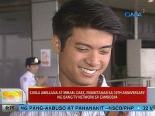 UB: Carla Abellana at Mikael Daez, inimbitahan sa 10th anniversary ng isang TV network sa Cambodia