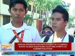 UB: Special program for employment of students, bukas sa mga kabataang gustong kumita sa bakasyon