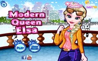 Modern Queen Elsa - Makeup & Dress Up Game - Frozen Elsa Game For Girls