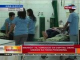 BT: Mahigit 70 sa Ilocos Norte, isinugod sa ospital dahil sa food poisoning