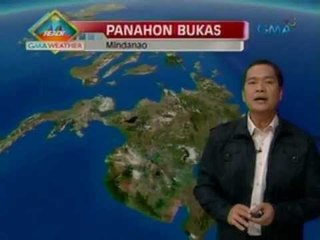 24 Oras: PAGASA: Ridge of high   pressure area, namataan sa silangan ng   Luzon