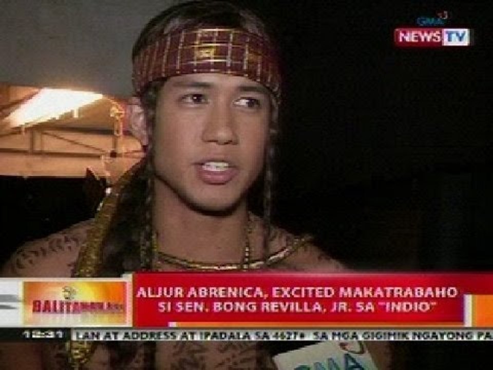 BT: Aljur Abrenica, excited makatrabaho si Sen. Bong Revilla, Jr. sa 'Indio'