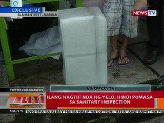 BT: Ilang nagtitinda ng yelo, hindi pumasa sa sanitary inspection