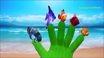 Fish Finger Family Cartoons Nursery Rhymes for Children | Fish Videos for Children Nursery Rhymes