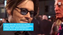 Johnny Depp sues managers in $25M suit fraud lawsuit