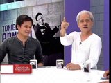 Ang mag-amang Pen at Ping Medina sa 'Tonight with Arnold Clavio'