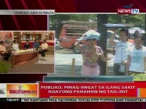 BT: Publiko, pinag-iingat sa ilang sakit ngayong panahon ng tag-init