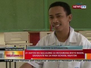 BT: 21-anyos na nalulong sa masamang bisyo noon, graduate na sa high school ngayon