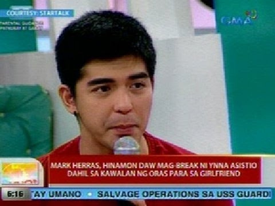 UB: Mark Herras, hinamon daw mag-break ni Ynna Asistio dahil sa kawalan ng oras para sa girlfriend