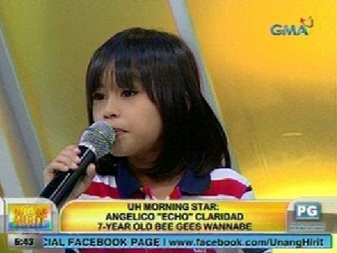 UH: UH Morning Star: Angelico 'Echo' Claridad, 7-year Bee Gees Wannabe