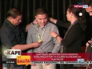 KB: Julius Segovia, kabilang sa top 10 Alumni Achievers sa PLM Recap