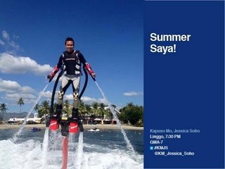 'KMJS:' Hydro-jet surfing, patok na summer activity