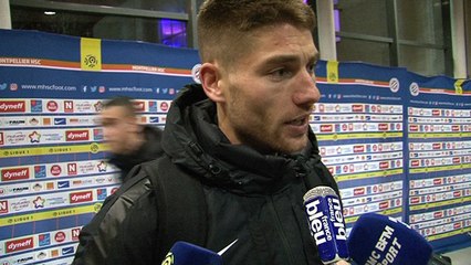 Paul Lasne après MHSC 1-1 DFCO