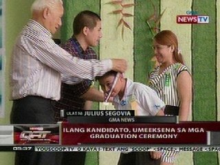QRT: Ilang kandidato, umeeksena sa mga graduation ceremony