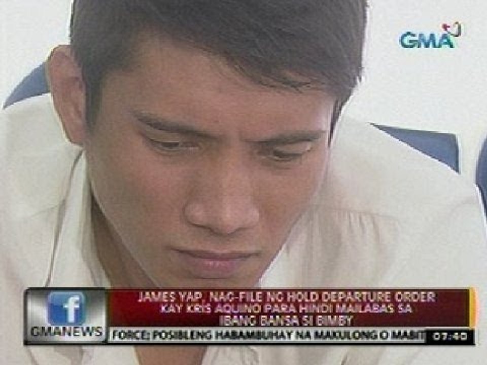 James Yap, nag-file ng Hold Departure Order vs. Kris para hindi maisama sa ibang bansa si Bimby