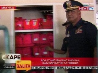 KB: PCG at ang iba pang ahensya, nag-inspeksyon sa Pier Dos sa Maynila